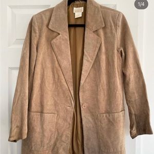 Vintage Suede Blazer